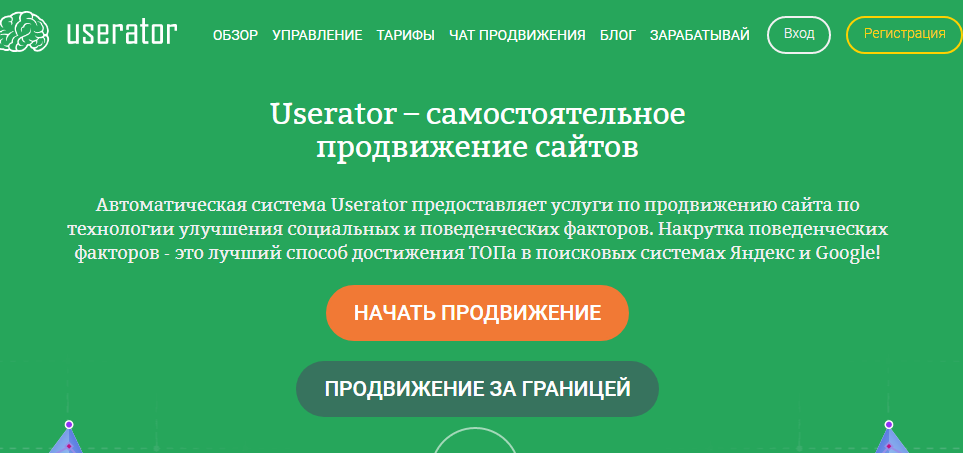 Userator.ru – система автоматической раскрутки